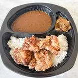 本格欧風鶏唐揚げカレー(辛口)（肉のハッピー）