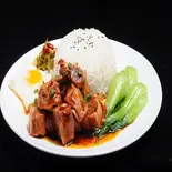 スペアリブ五目あんかけご飯（喜家酒館）