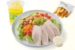 ビタミンサラダポテトセット（bb.qオリーブチキンカフェ JR天満駅前店）