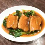 豚の角煮野菜添え(小皿)(龍盛菜館 水天宮店)
