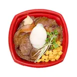 ローストビーフ温玉丼（総武丼丸 ボックスダイニング）