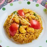 海老ビリヤニ Prawn Biryani(Indian Restaurant SWAGAT 仙川店)
