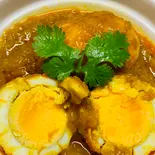 エッグ(卵)ブナ Egg Bhuna 2Pcs (Halal)（トルカリ神保町店）