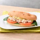 ハニーマスタードチキンフォカッチャ Honey Mustard Chicken Focaccia（カフェ・ド・クリエ 博多大博通店）