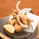 せせりのそば粉から揚げ Fried Chicken Neck Meat Made with Buckwheat Flour(そば居酒屋るちん)