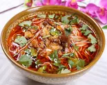 牛肉米线  牛肉入り中国辛ライスヌードル（湘味食府）