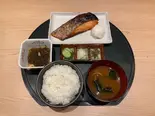 銀鮭味噌焼定食（炭焼き かどた）