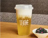 【チーズクリーム白桃烏龍 】芝士白桃乌龙茶/Cheese Cream White Peach Oolong（⛩️好茶❤️戸越銀座店【国産食材使用タピオカ専門店】毎週火曜日好茶の日:セットメニュー1200円提供【チキン/麻辣タン/米線絶賛発売中】）