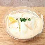ごろごろ玉子の手作りタルタルソース（唐揚げ専門 はっぴ商店 尼崎大島店）