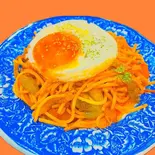 懐かしのナポリタン（喫茶 ポノキオ）