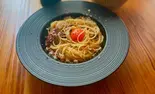 立川伊藤養鶏場の烏骨鶏カルボナーラ(28ventotto)