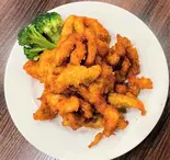 とりむねの四川風揚げ物（大衆食堂）