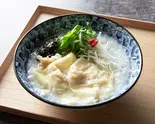 海老ワンタンのお粥 Porridge with shrimp wontons（おかゆ専門店 | 台湾粥食堂 巣鴨店）
