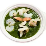 Prawn Sag Curry (海老ほうれん草カレー)（インドレストラン ニューカリカ 東中野店）