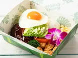 アボカドハンバーグロコモコ Hamburg Steak Loco Moco with Avocado（コナズ珈琲幕張）