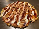 お好み焼き イカ豚玉（お好み焼き お多幸）