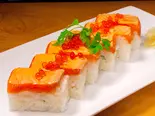 炙りサーモンの押し寿司（琴似のきんぎょ）