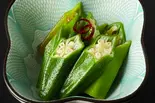オクラのナムル(OKRA-NAMUL)(誇味山)