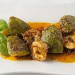 【28】エビとアボカドのグリル/Prawn and Avocado Grill（インド料理ガンジス）