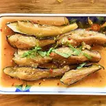 ベトナム なす素揚げ煮びたし風（亜細亜食堂 サイゴン 上町店）