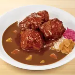 ポークロックカレー肉トリプル Pork Curry Rice w/ Triple Tender Pork Chunks(すき家 福岡舞鶴店)