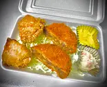 からあげメンチ弁当(鶏笑久地店)