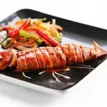 ベトナムソースイカ焼き Grilled squid with Vietnamese sauce(OKCOFFEE)