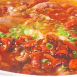 牛ハチノスの四川風煮込み(けいぐん飯店)
