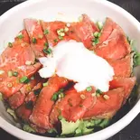 ローストビーフ丼（昭月）