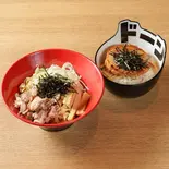 油そば×チャーシュー丼 セット（Ramen HONE LABO ヨドバシ仙台店）