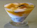タピオカマンゴーラッシー Tapioka Mango lassi(アジアンキッチン クマール)