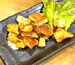 牛シマ腸のてっちゃんたれ焼き(餃子工房ちびすけ 梅田総本店)