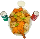 HFC FAMILY PLATTER FULL / HFCファミリープラッター4人前（HABIBI FRIED CHICKEN）