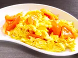 トマトと玉子の炒め（中華料理　南砂餃子坊　北砂店）