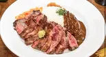 ふらんす亭ランプステーキ弁当300g(一口カレー付)(ふらんす亭 新宿西口店)