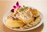 キャラメルバナナ スフレパンケーキ(3枚)（PancakeHouseHoiHoi 栄本店）