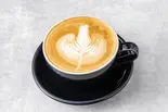 カフェラテ(hot)（自家焙煎珈琲みじんこ）