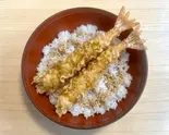 天丼(海老2本)(そば処 大むら)