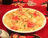 ガーリッフライライス Garlic Fried Rice（NAMASTE INDIAN＆NEPALI RESTAURANT）