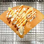 ⑦キャラメルバナナホイップ（ナカミチクレープ文京白山店）