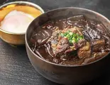 【黒醤】温泉卵入り極太春雨（【櫻井・有吉THE夜会で話題】極太麻婆春雨 錦糸町店）