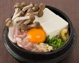 味噌きのこ純豆腐(スンドゥブ)セット（韓韓市場 品川グランパサージュ店）