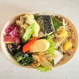 【人気NO.1】ごぼうの炊き込みご飯とまいたけの天ぷら弁当(toto vege トトベジ)