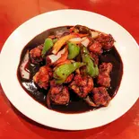 黒酢豚（美香苑 (ビコウエン)）