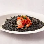 イカ墨のリゾット Squid ink risotto（イタリアン料理のお店 Trattoria da Giovanni）