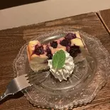 ブルーベリーチーズケーキ(アディロンダックカフェ)