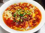 マーボ豆腐刀削麵(中華料理 宮)