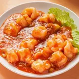 芝海老のチリソース/干烧虾仁 Shrimp in Chili Sauce（中華料理 とらの子）