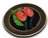 いくら(2貫)（魚河岸のすしえびす 西代店）