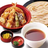 【満腹久セット】ざるうどん・海老天丼（久兵衛屋 南与野店）